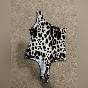 Leopard body suit